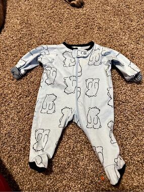 Gerber Baby Bear Footie Pajamas Size 3/6 Months